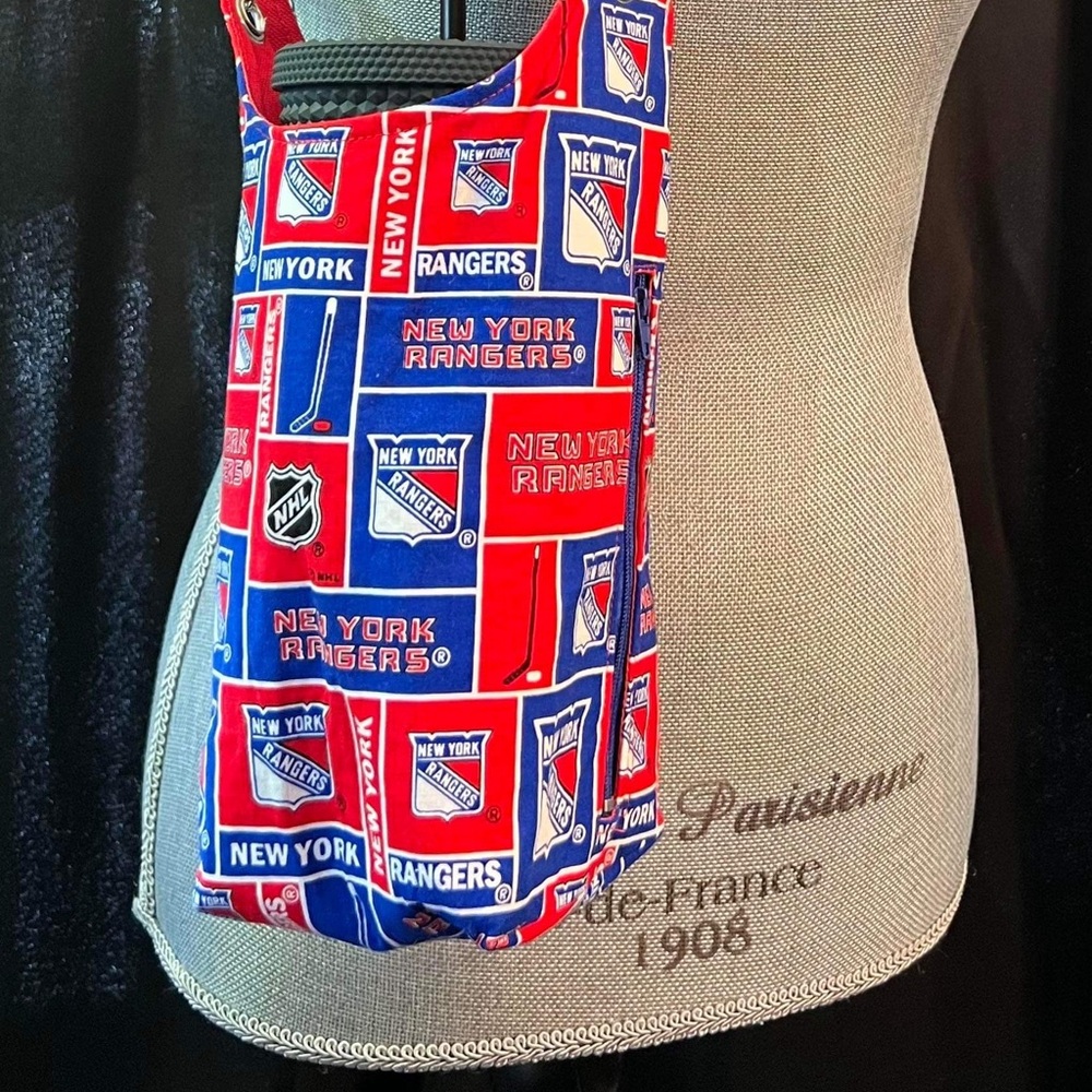 New York Rangers Red and Blue H20 crossbody sling